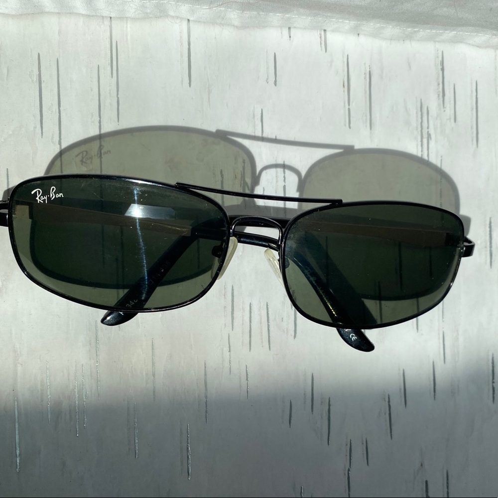 Black Ray-Ban sunglasses